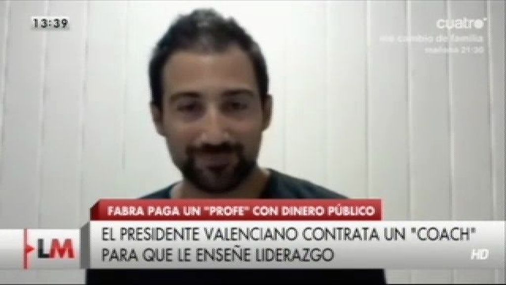 Fabra contrata un coach por 20.000 €