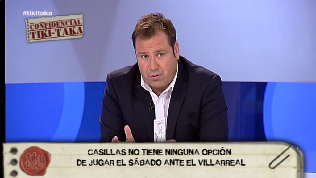 Enrique Marqués: “Casillas no va a jugar el sábado contra el Villareal”