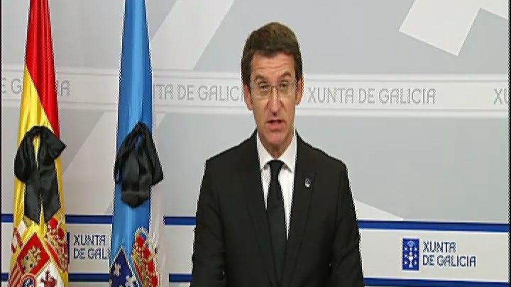 Núñez Feijóo: "Galicia estará por siempre más triste"