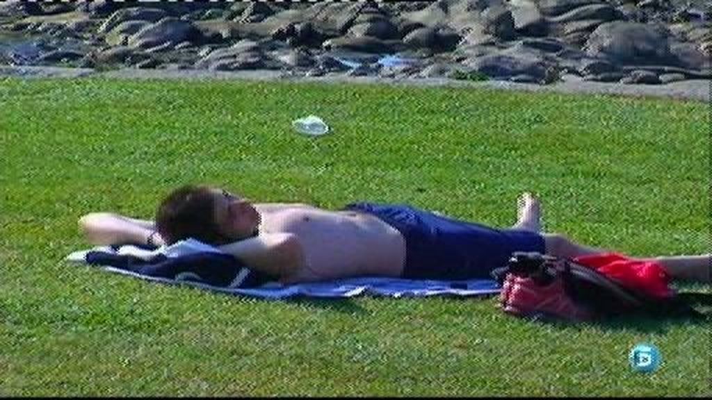 Ourense disfruta del verano en pleno marzo