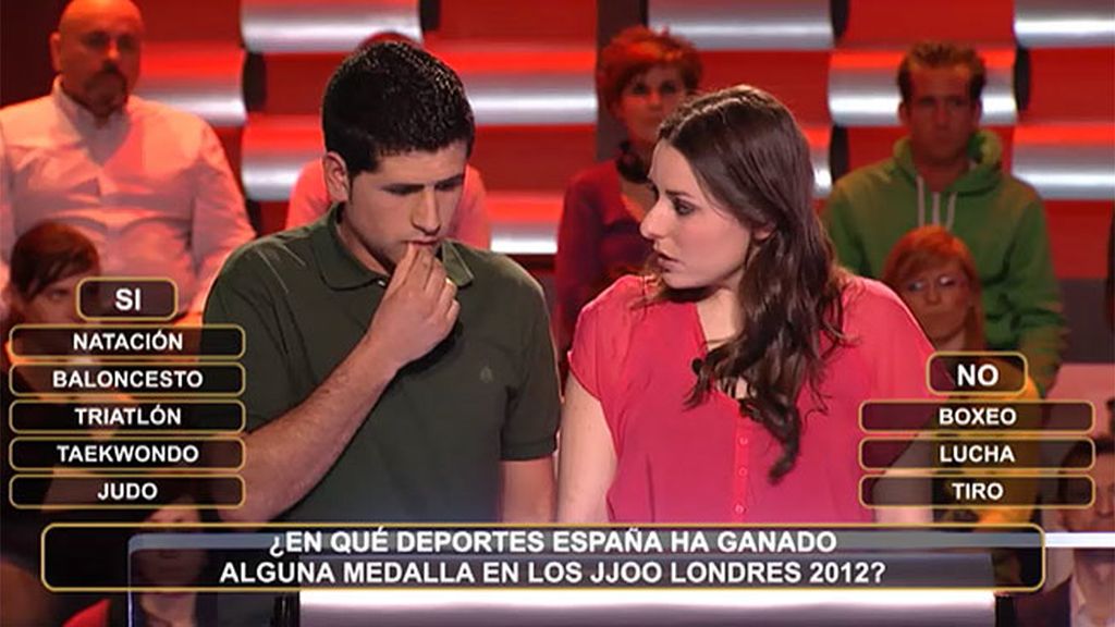 Una pareja consolidada contra las medallas de oro españolas en Londres 2012