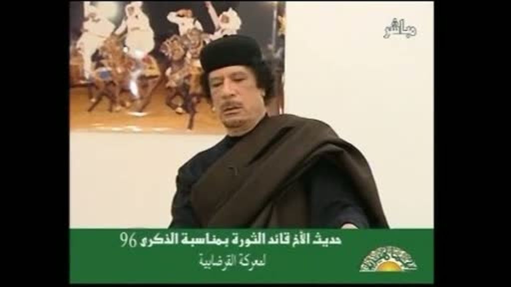 Gadafi pide un alto el fuego