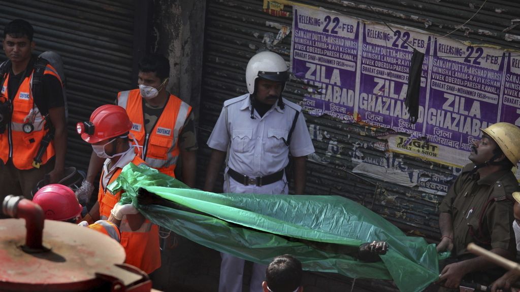 Mueren 18 personas calcinadas en Calcuta