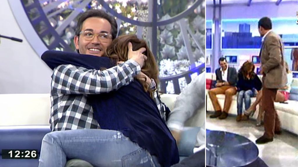 Alessandro Lequio 'amenaza' a María Patiño con enseñarle sus encantos