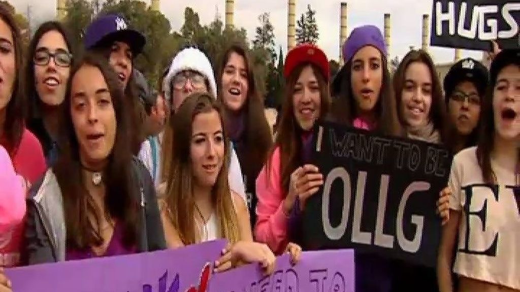 Las jóvenes enloquecen con Justin Bieber