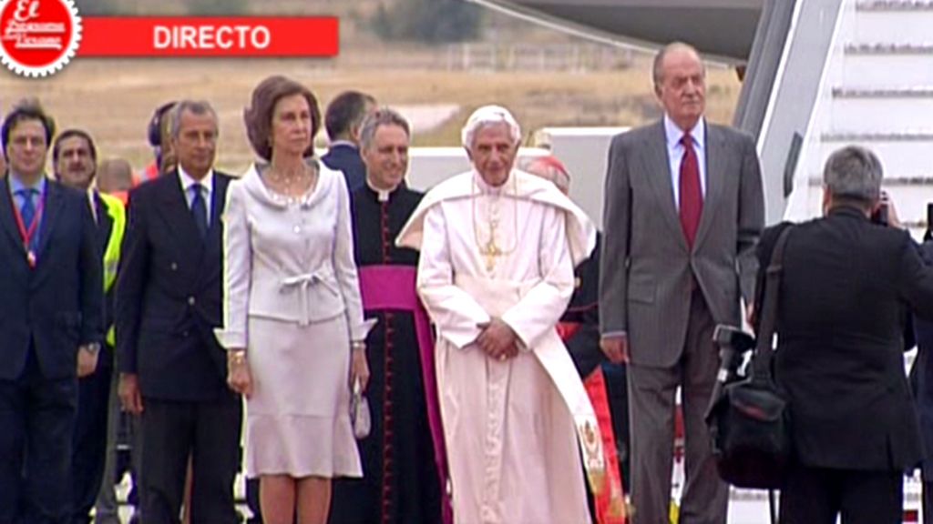 El Papa pisa suelo español