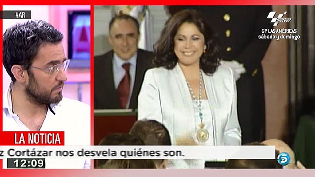 Isabel Pantoja podría perder la medalla de Andalucía, según María Patiño