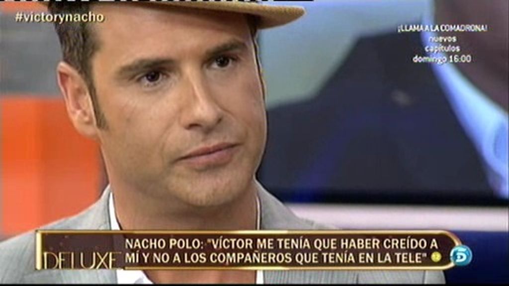 Nacho Polo: "Estuve enamorado de Víctor Sandoval hasta el final"