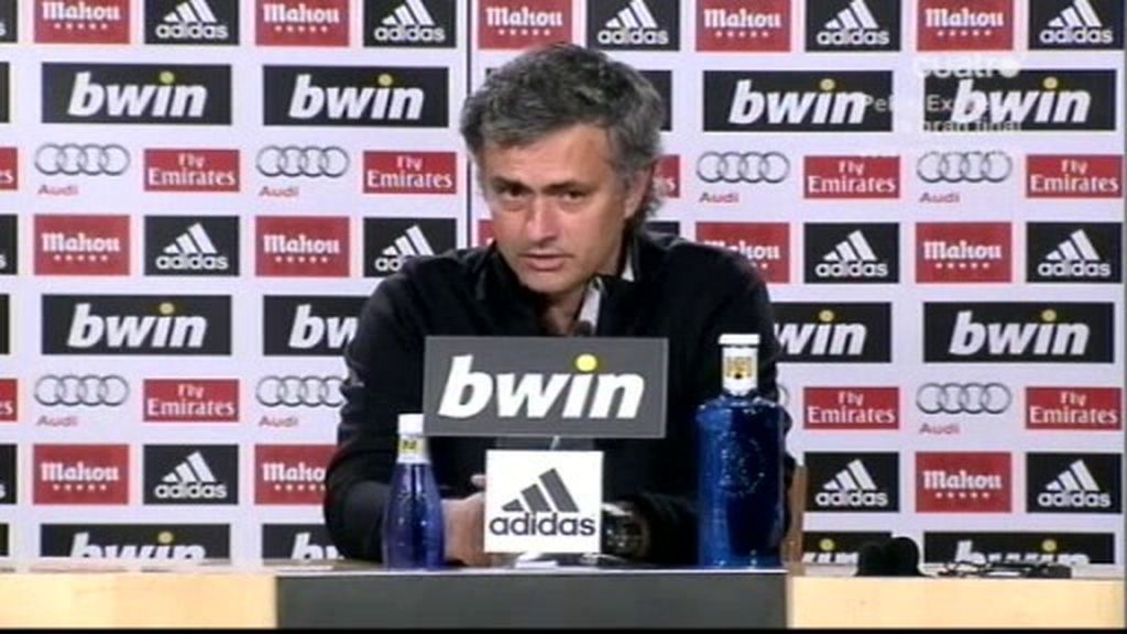 Mourinho en rueda de prensa