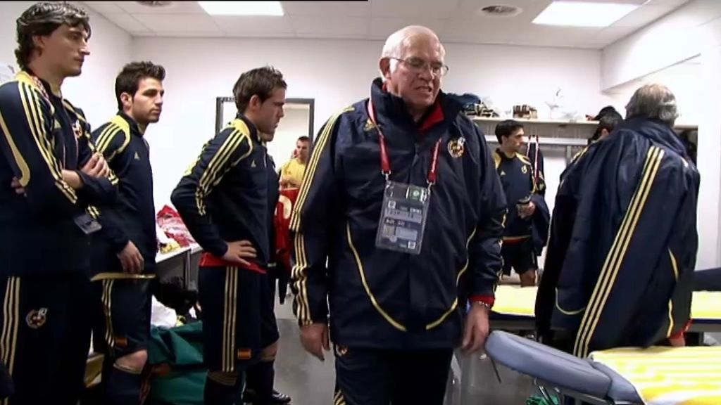 Los consejos de Luis Aragonés antes y durante la Eurocopa de 2008
