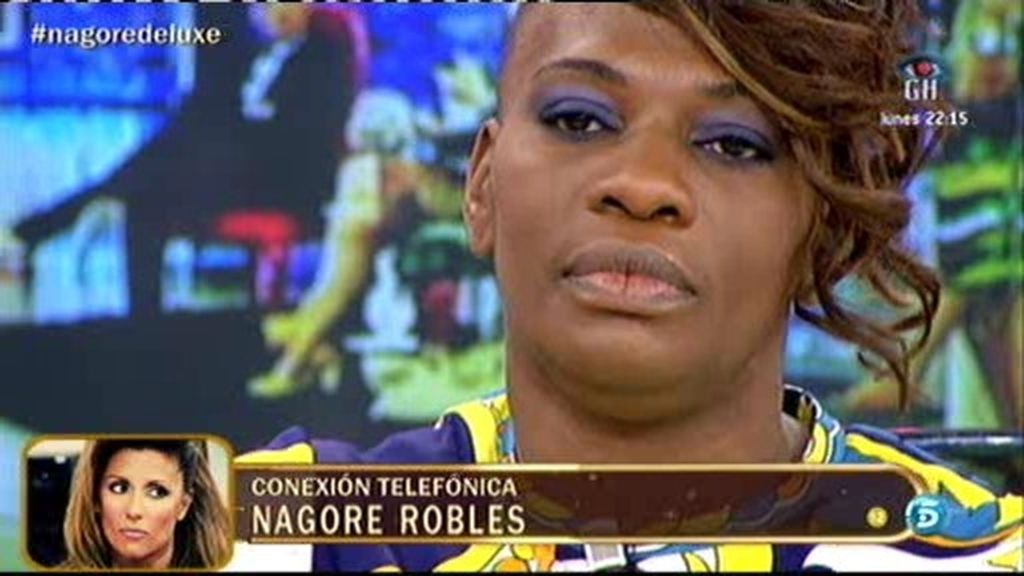 Nagore Robles entra en directo para desmentir las declaraciones de Carolina Sobe