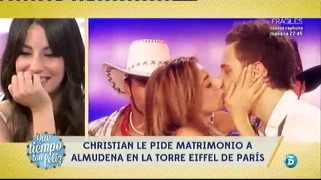La historia de amor de Almudena y Christian