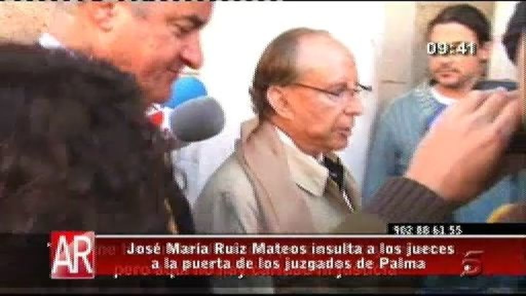 Ruiz Mateos culpa al Banco Santander de lo sucedido con Rumasa