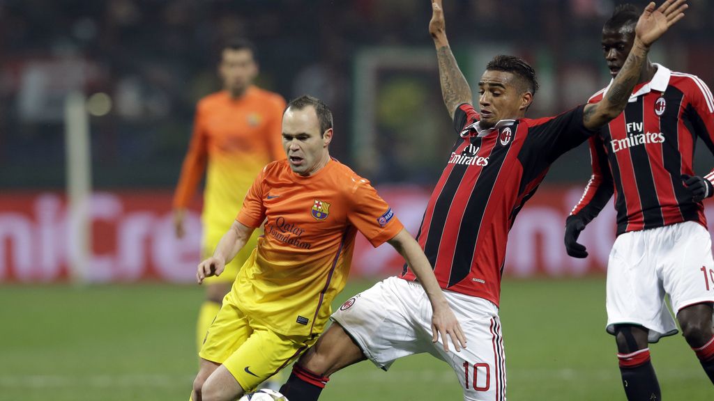 Mucho pase pero poco fútbol del Barça en Milan