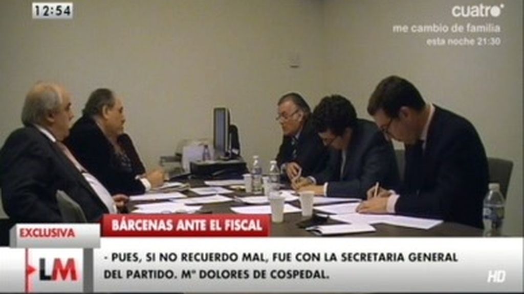 Luis Bárcenas, en su declaración al fiscal: “Trias lo filtró por resentimiento”
