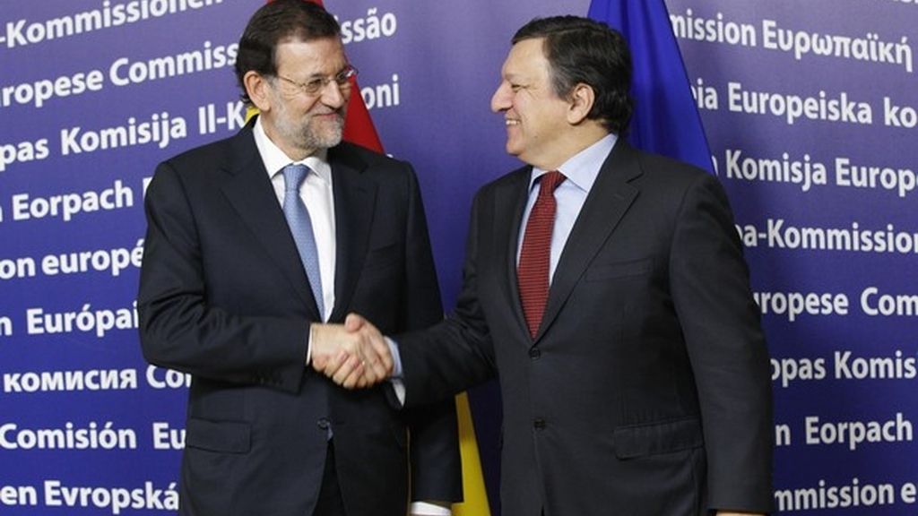 Rajoy se reúne con el presidente de la Comisión Europea