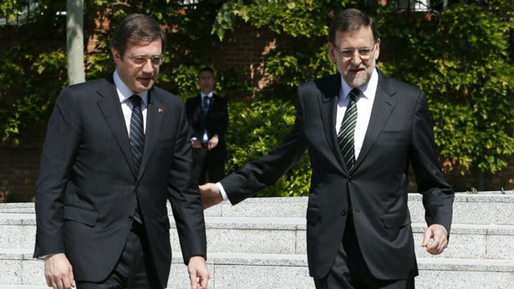 Rajoy y Passos Coelho se reúnen en La Moncloa