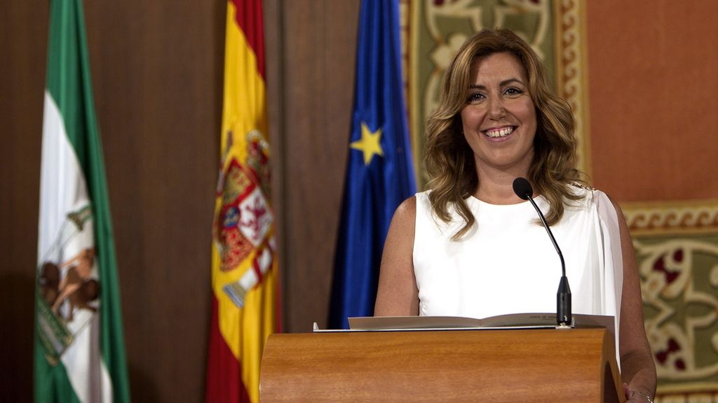 Susana Díaz jura el cargo de presidenta de la Junta de Andalucía