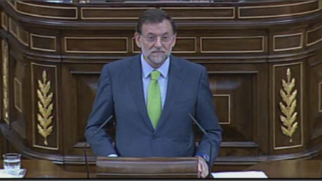 Rajoy: "No hemos caído en el pelotón de los desafortunados por casualidad"