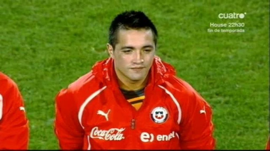 Alexis brilló con Chile