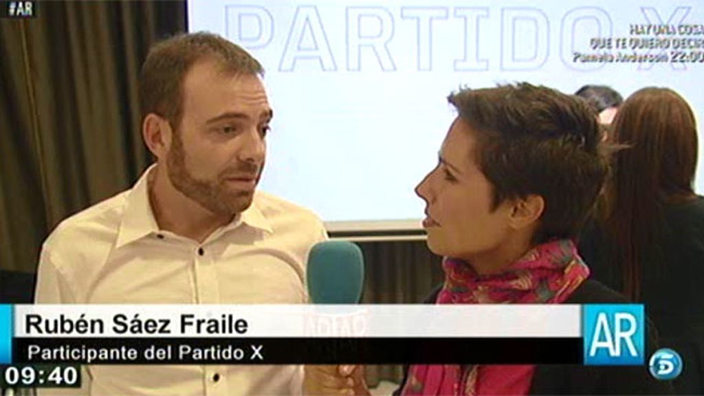 Rubén Sáez Fraile, Partido X: "Ha llegado el momento de demostrar que los ciudadanos podemos hacerlo mejor que los políticos"
