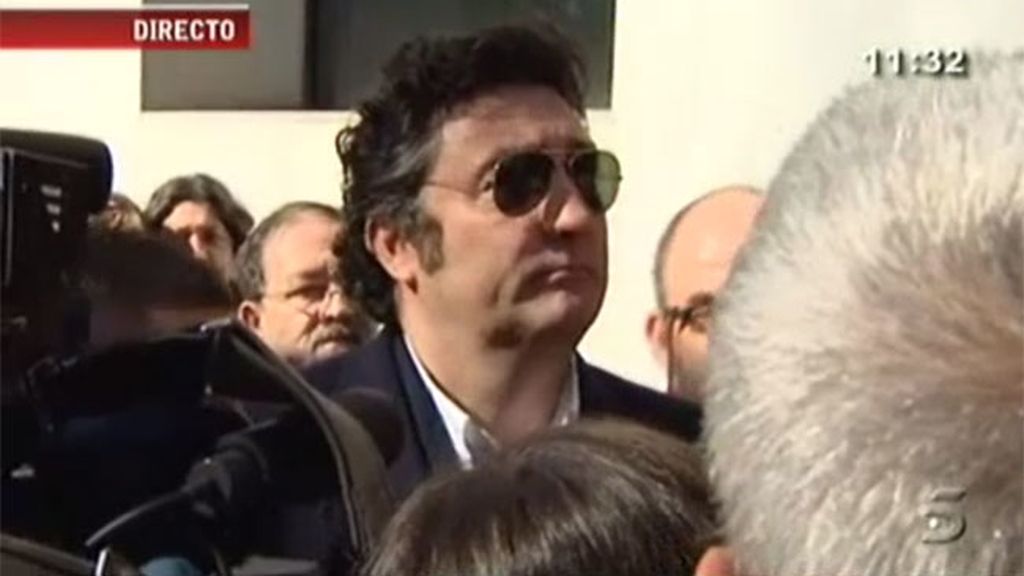 Rafa sale del juzgado