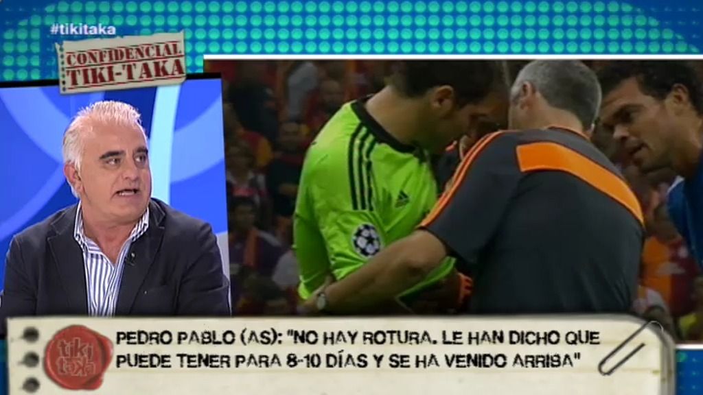 Pedro P. San Martín: “Casillas se siente solo y en el Real Madrid no le están ayudando”