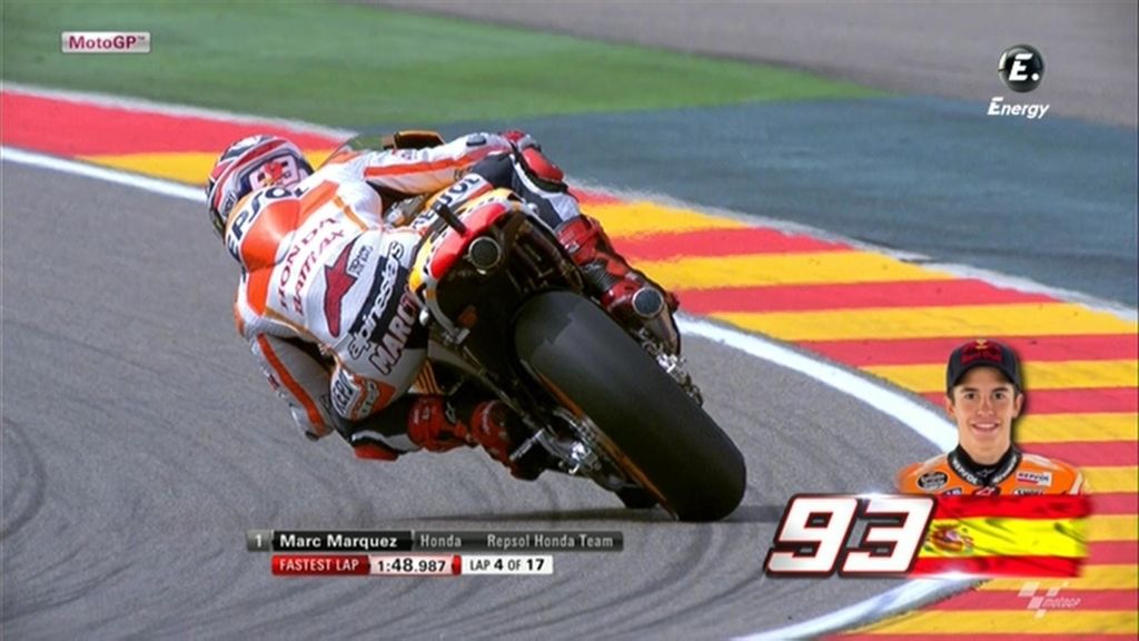 La FP2 de MotoGP en Aragón, a la carta