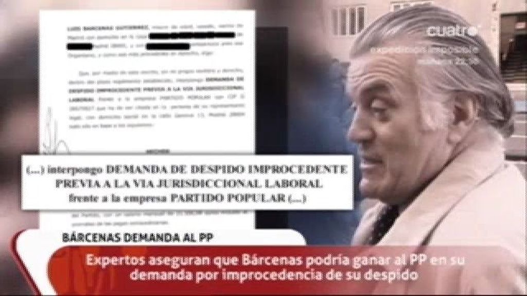 Y ahora… ¡Bárcenas demanda al PP por despido improcedente!