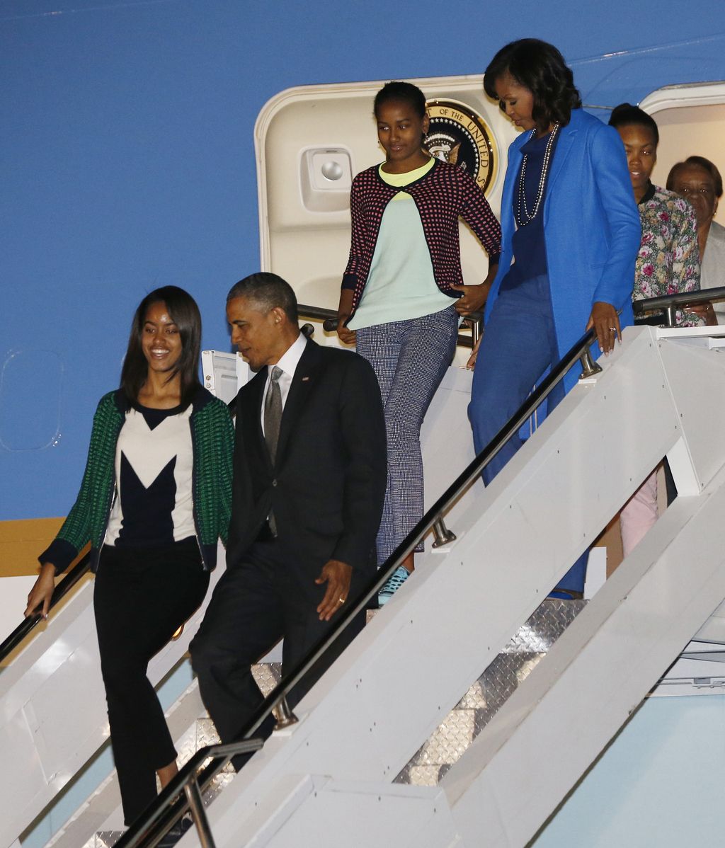 Obama llega a Sudáfrica