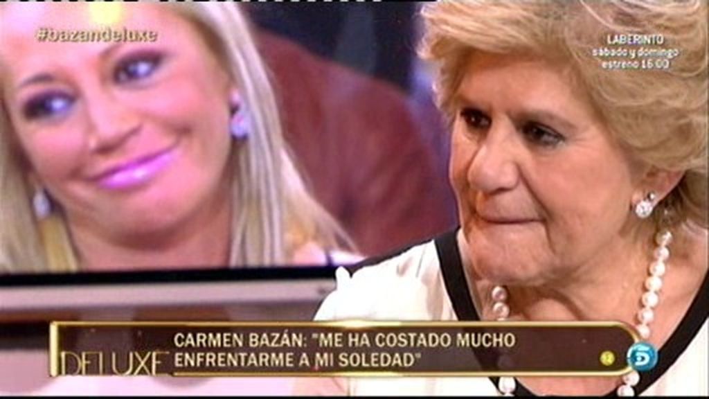 Carmen Bazán: "Hacía años que no sonreía"
