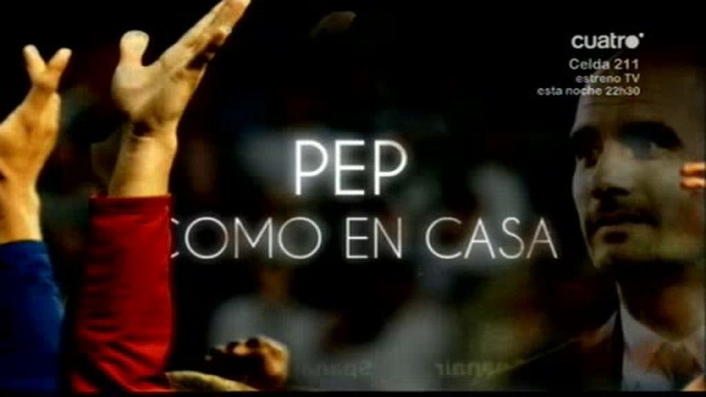 Pep, como en casa