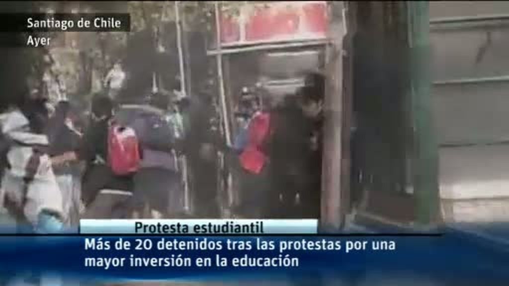 Protesta estudiantil en Chile