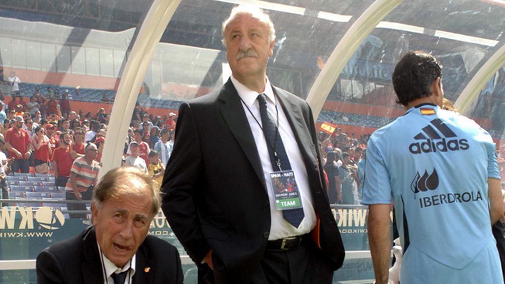 Vicente Del Bosque: "Hemos jugado un primer tiempo curioso"