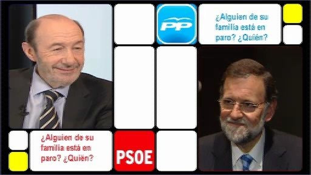 Rubalcaba y Rajoy, a fondo