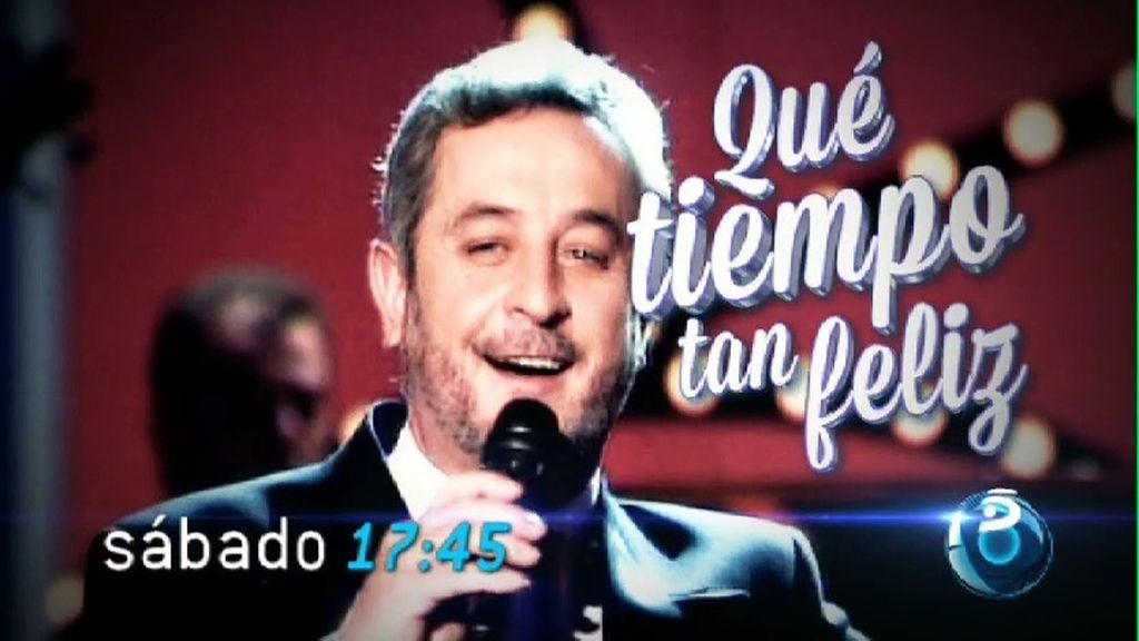 El cantante Juan Pardo reaparece este sábado en 'Qué tiempo tan feliz'