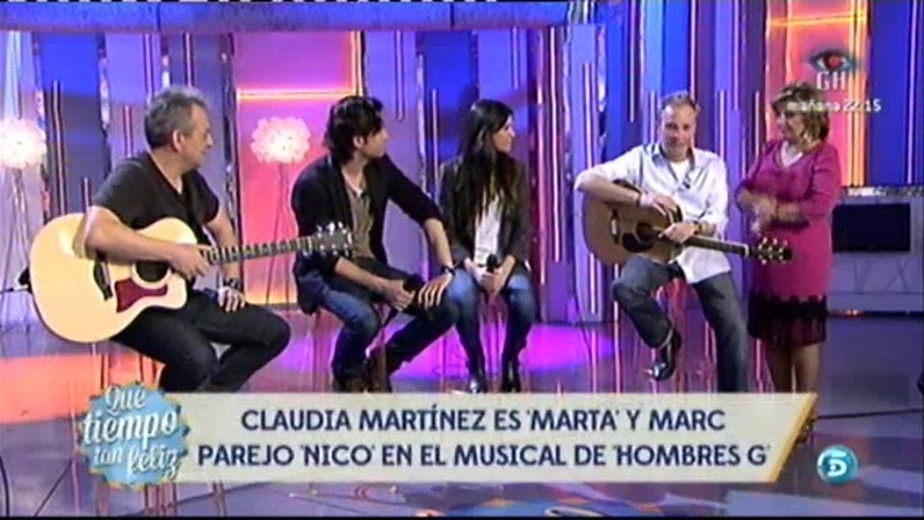 Claudia Martínez y Marc Parejo, protagonistas de 'Marta tiene un marcapasos'