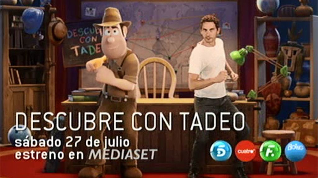 Tadeo, Paco León y 'Descubre con Tadeo'