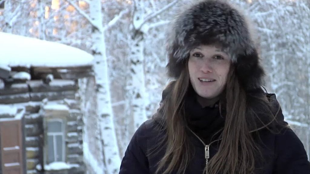 Sandra realiza una tesis de lenguas minoritarias rusas en Siberia