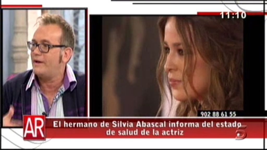 Silvia Abascal se recupera