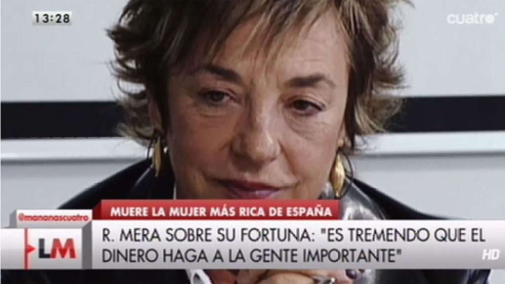 Fallece Rosalía Mera, cofundadora del imperio ‘Inditex’
