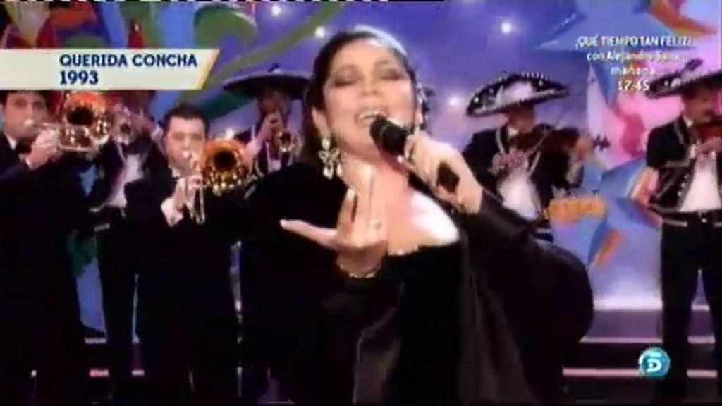 Isabel Pantoja se deja cautivar La Ranchera