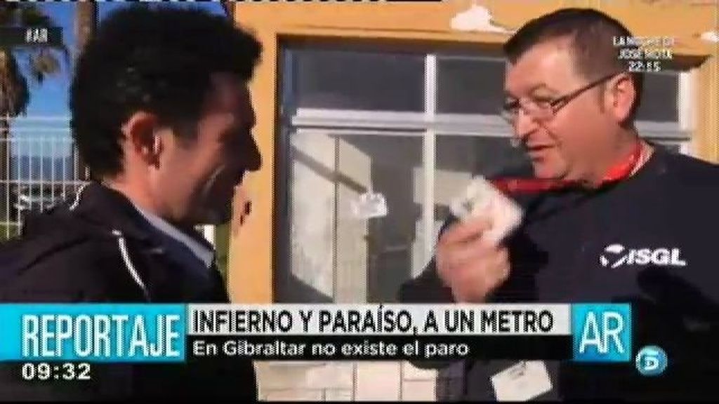 La Línea y Gibraltar, infierno y paraíso a un metro