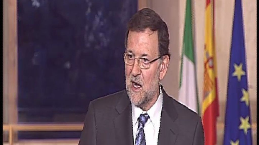 Rajoy: "El objetivo del Gobierno es luchar contra las previsiones del viernes"