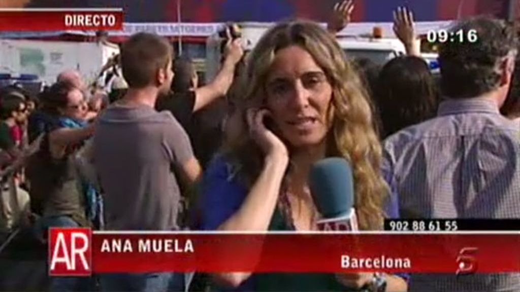 Desalojos en Barcelona