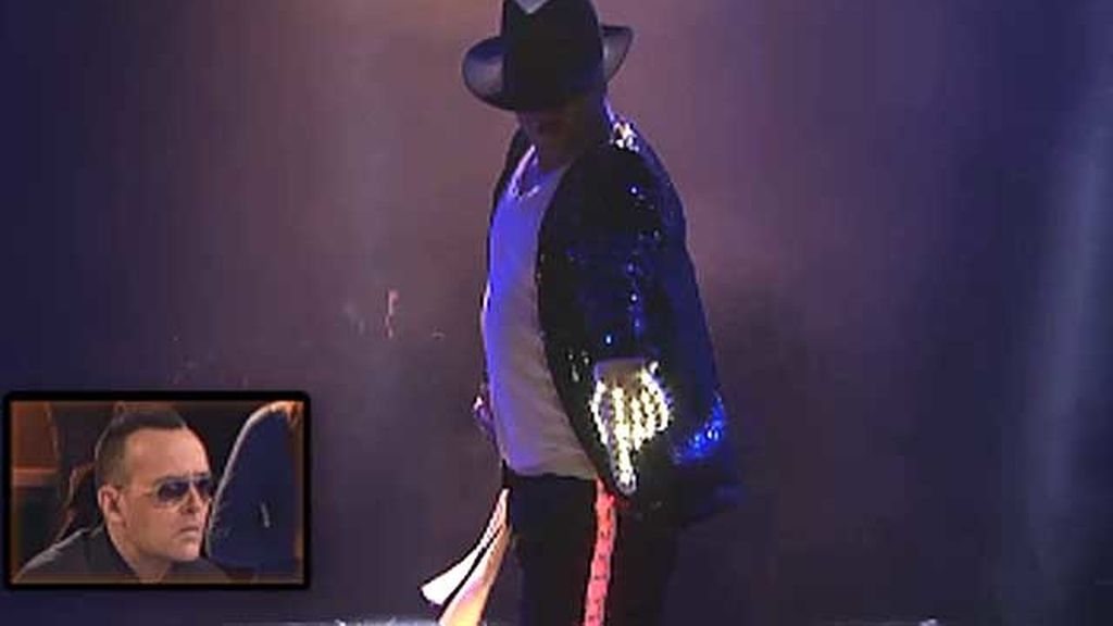 José Jackson, 34 años, imitador de Michael Jackson