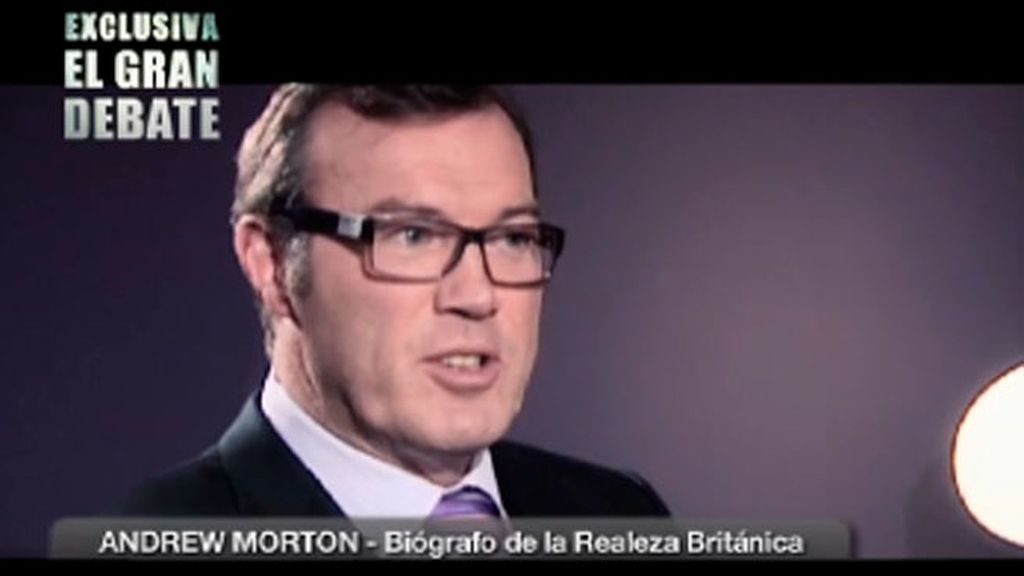 Andrew Morton habla sobre el Rey Juan Carlos en 'El Gran Debate'
