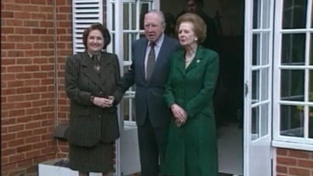 Reconocimiento unámine de la figura de Margaret Thatcher