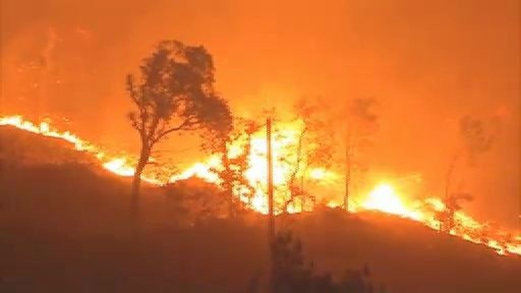 Más de 1.000 hectáreas quemadas en Oia, Pontevedra