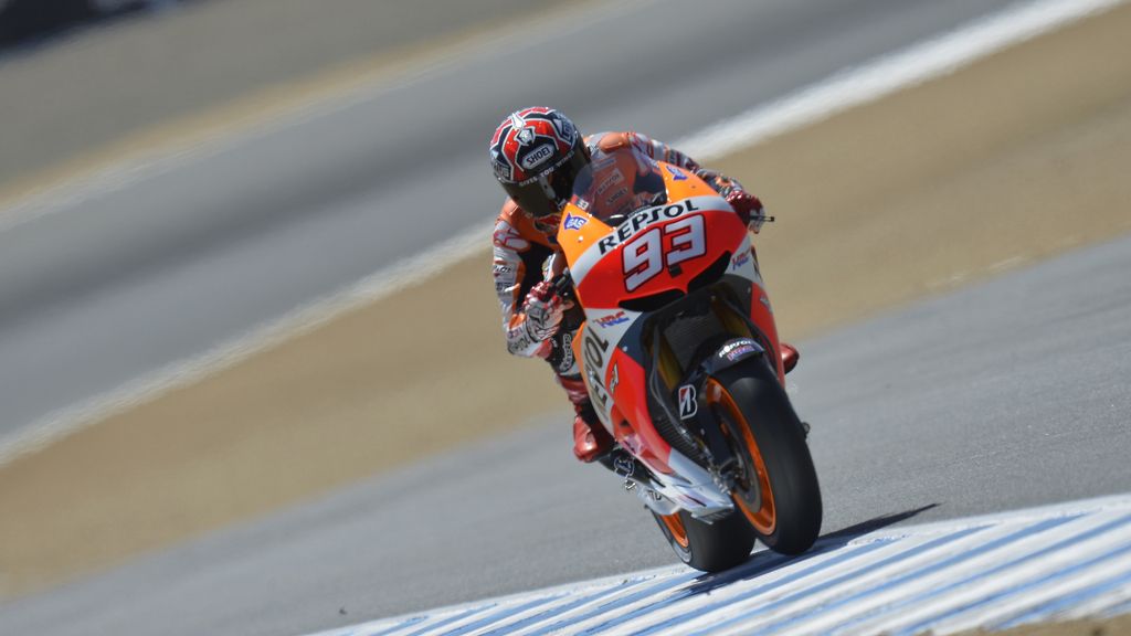 La última vuelta de MotoGP en Laguna Seca